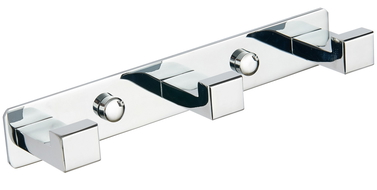 Mexen potrójny haczyk na ręcznik, chrom - 709263-00