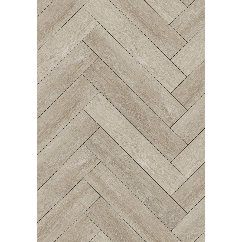 Mexen Parker próbka paneli winylowych jodełka SPC 6,5 mm, podkład IPEX 1,5 mm, 4 V-Fuga, Dąb - F1166-S