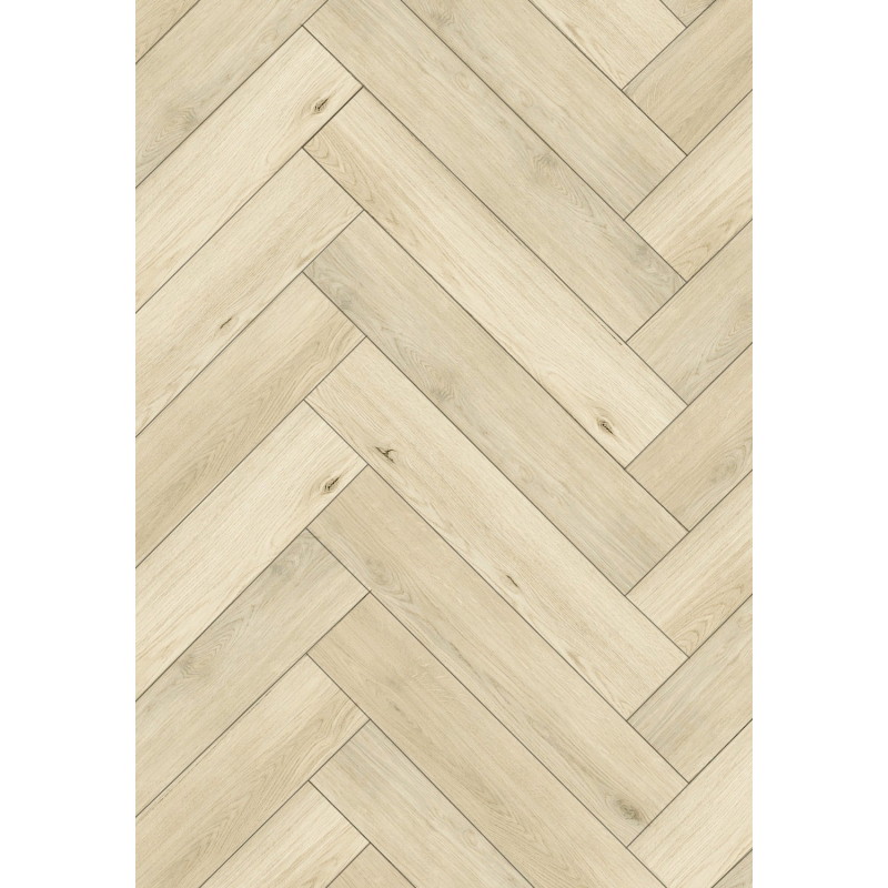 Mexen Calera próbka paneli winylowych jodełka SPC 6,5 mm, podkład IPEX 1,5 mm, 4 V-Fuga, Dąb - F1168-S
