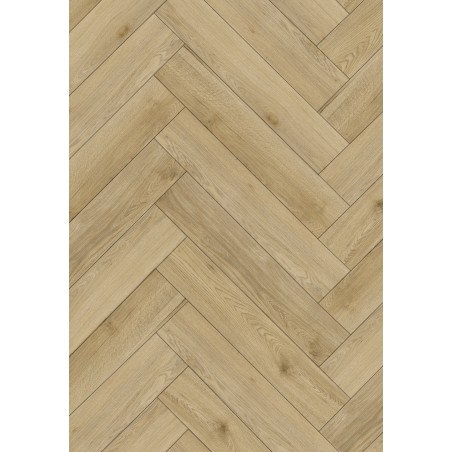 Mexen Charter Oak próbka paneli winylowych jodełka SPC 6,5 mm, podkład 1,5 mm, 4 V-Fuga, Dąb - F1169-S