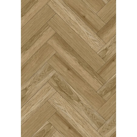 Mexen Manhattan próbka paneli winylowych jodełka SPC 6,5 mm, podkład IPEX 1,5 mm, 4 V-Fuga, Dąb - F1173-S