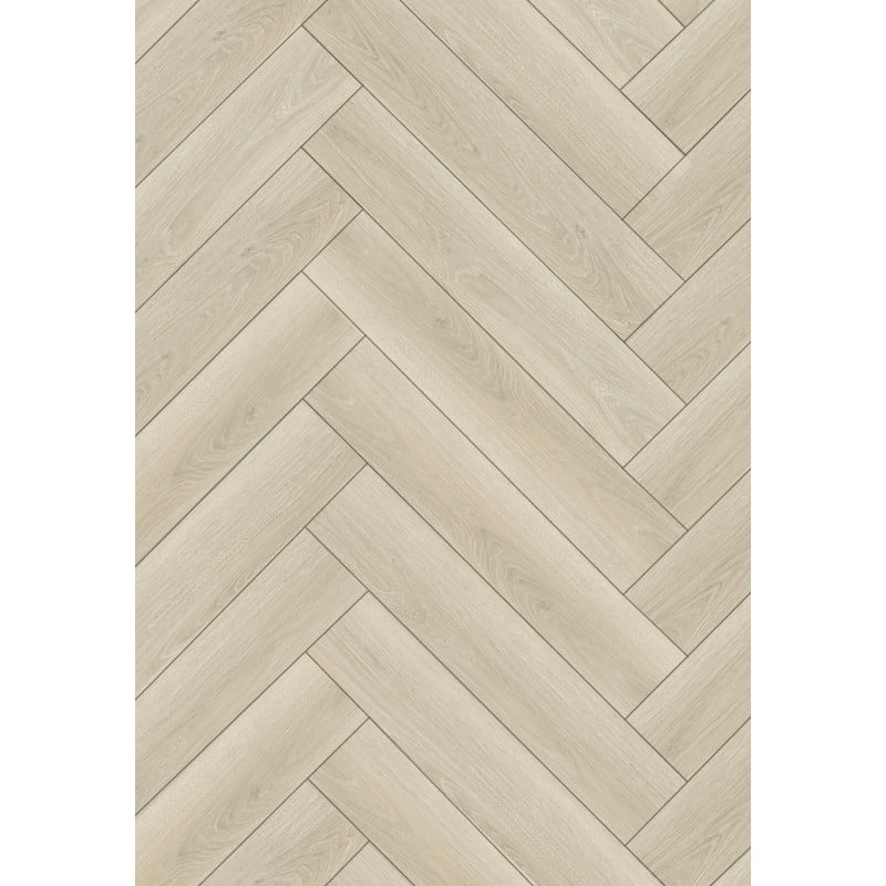 Mexen Concord próbka paneli winylowych jodełka 635 x 127 mm SPC 6,5 mm, podkład IPEX 1,5 mm, 4 V-Fuga, Dąb - F1174-S