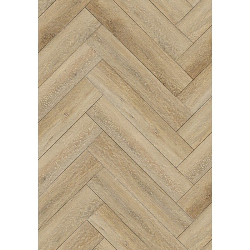 Mexen Worcester próbka paneli winylowych jodełka SPC 6,5 mm, podkład IPEX 1,5 mm, 4 V-Fuga, Dąb - F1176-S