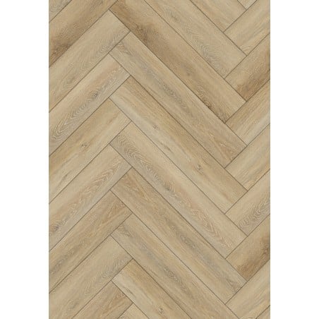 Mexen Worcester próbka paneli winylowych jodełka SPC 6,5 mm, podkład IPEX 1,5 mm, 4 V-Fuga, Dąb - F1176-S