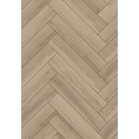 Mexen Palmdale próbka paneli winylowych jodełka SPC 6,5 mm, podkład IPEX 1,5 mm, 4 V-Fuga, Dąb - F1180-S