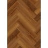 Mexen Lubbock próbka paneli winylowych jodełka SPC 6,5 mm, podkład IPEX 1,5 mm, 4 V-Fuga, Teak- F1186-S