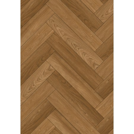 Mexen Overland Park próbka paneli winylowych jodełka SPC 6,5 mm podkład 1,5 mm, 4 V-Fuga, Jatoba - F1187-S
