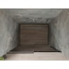 Mexen Omega drzwi prysznicowe rozsuwane 110 cm, grafit, chrom - 825-110-000-01-40