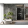 Mexen Omega drzwi prysznicowe rozsuwane 110 cm, grafit, chrom - 825-110-000-01-40