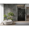 Mexen Omega drzwi prysznicowe rozsuwane 150 cm, grafit, chrom - 825-150-000-01-40