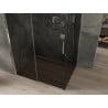 Mexen Omega kabina prysznicowa rozsuwana 120 x 80 cm, grafit, chrom - 825-120-080-01-40