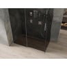 Mexen Omega kabina prysznicowa rozsuwana 150 x 80 cm, grafit, chrom - 825-150-080-01-40