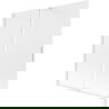Mexen Velar parawan nawannowy 2-skrzydłowy rozsuwany 150 x 150 cm, szron, biały - 896-150-000-31-20
