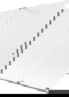 Mexen Velar parawan nawannowy 2-skrzydłowy rozsuwany 170 x 150 cm, szron, gun metal - 896-170-000-31-95