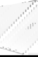 Mexen Velar L Duo parawan nawannowy 2-skrzydłowy rozsuwany 150 x 150 cm, szron, chrom - 896-150-003-32-01