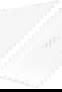 Mexen Velar L Duo parawan nawannowy 2-skrzydłowy rozsuwany 140 x 150 cm, szron, biały - 896-140-003-32-20