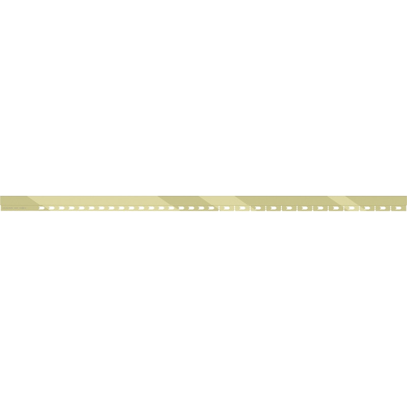Mexen Line-B listwa brodzikowa czołowa 130 cm, złota - 185003130U