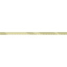 Mexen Line-B listwa brodzikowa czołowa 130 cm, złota - 185003130U