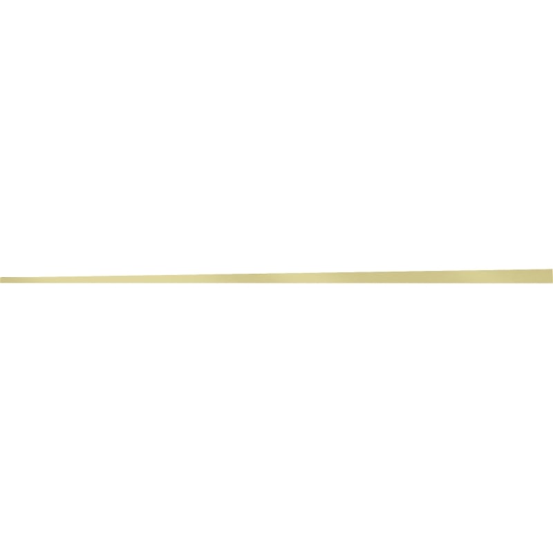 Mexen Line-B listwa spadkowa podłogowa 120 cm lewa, złota szczotkowana - 185501120L