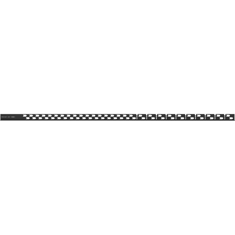 Mexen Line-B listwa spadkowa podłogowa 120 cm prawa, czarna - 187001120R