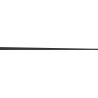 Mexen Line-B listwa spadkowa podłogowa 120 cm prawa, czarna - 187001120R