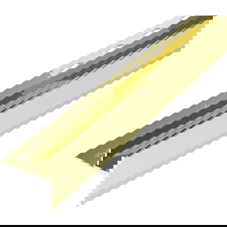 Mexen Line-B listwa spadkowa do szkła 120 cm prawa, złota - 185004120R