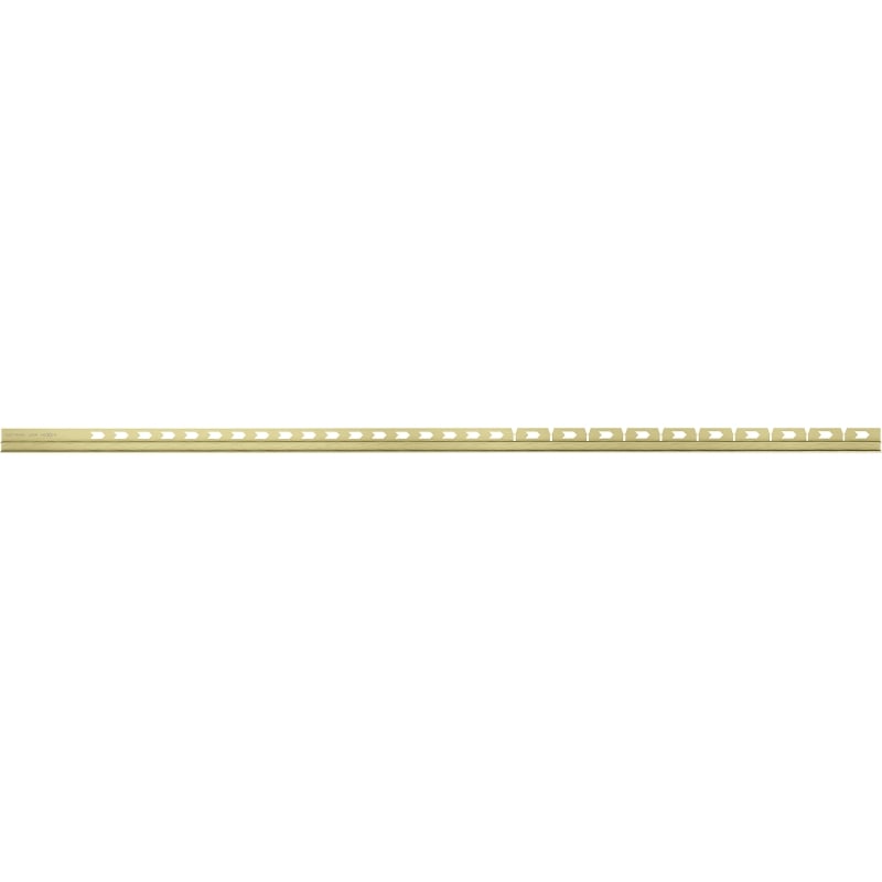 Mexen Line-B listwa spadkowa do szkła 120 cm prawa, złota szczotka - 185504120R