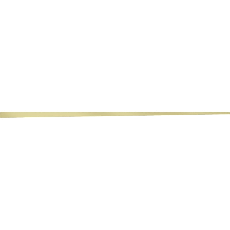 Mexen Line-B listwa spadkowa do szkła 120 cm prawa, złota szczotka - 185504120R