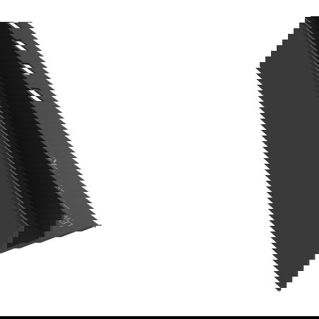 Mexen Line-B listwa spadkowa do szkła 120 cm lewa, czarna - 187004120L