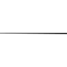 Mexen Line-B listwa spadkowa do szkła 180 cm lewa, czarna - 187004180L