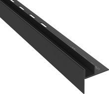 Mexen Line-B listwa spadkowa do szkła 180 cm lewa, czarna - 187004180L
