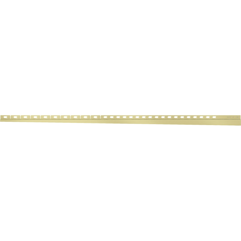 Mexen Line-B listwa spadkowa przyścienna 120 cm lewa, złota szczotkowana - 185502120L