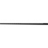 Mexen Line-B listwa spadkowa przyścienna 120 cm lewa, czarna - 187002120L
