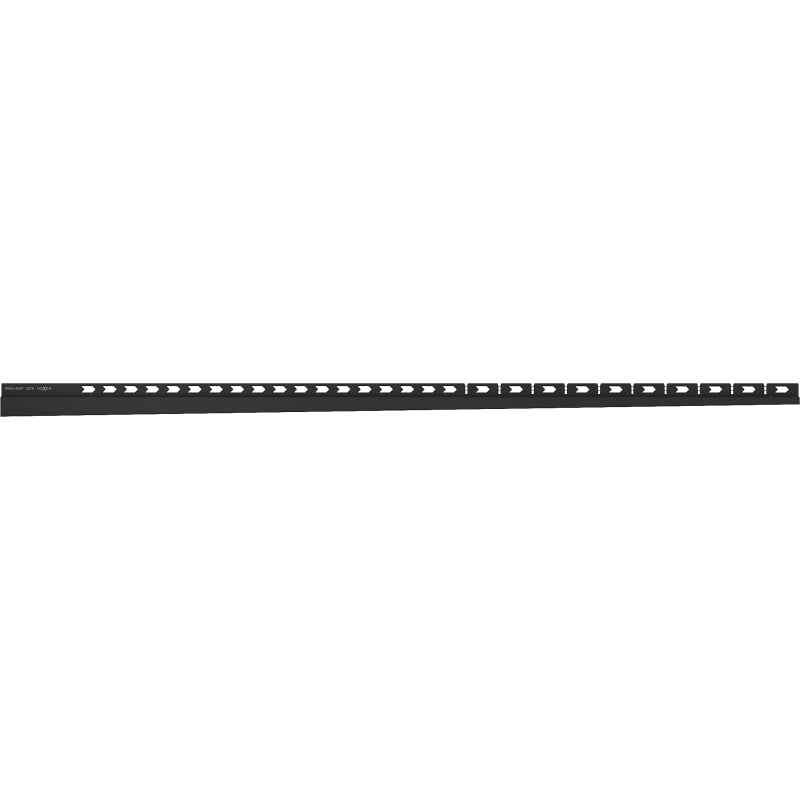 Mexen Line-B listwa spadkowa przyścienna 120 cm prawa, czarna - 187002120R