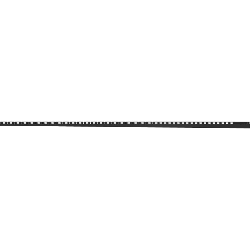 Mexen Line-B listwa spadkowa przyścienna 180 cm lewa, czarna - 187002180L