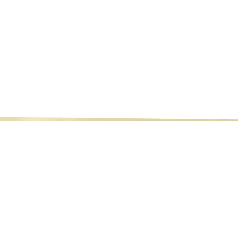 Mexen Line-B listwa spadkowa do szkła 180 cm prawa, złota szczotka - 185504180R