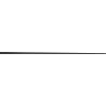 Mexen Line-B listwa spadkowa do szkła 180 cm prawa, czarna - 187004180R