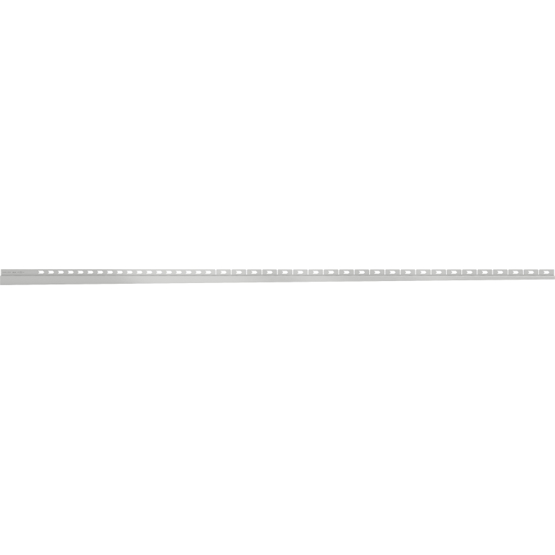 Mexen Line-B listwa spadkowa przyścienna 180 cm prawa, inox - 181002180R