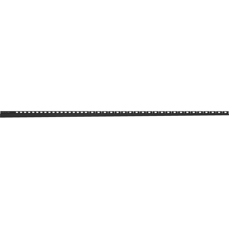 Mexen Line-B listwa spadkowa przyścienna 180 cm prawa, czarna - 187002180R