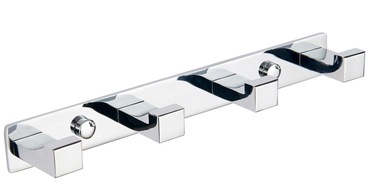 Mexen poczwórny haczyk na ręcznik, chrom - 709264-00