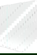 Mexen Velar L Duo parawan nawannowy 2-skrzydłowy rozsuwany 140 x 150 cm, transparent, biały - 896-140-003-02-20