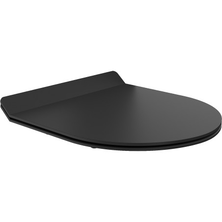 Mexen deska wolnoopadająca slim, duroplast, czarna mat - 39010185