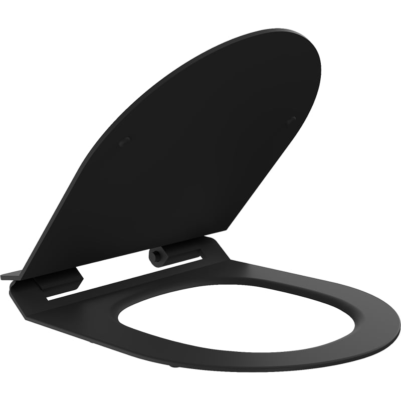 Mexen deska wolnoopadająca slim, duroplast, czarna mat - 39010185