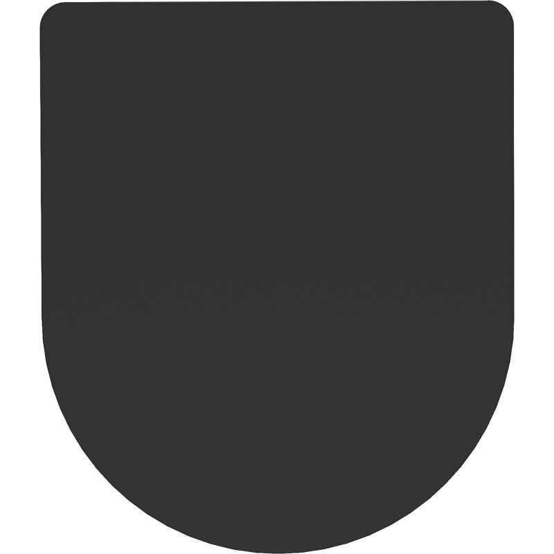 Mexen deska wolnoopadająca slim, duroplast, czarna mat - 39100185