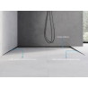 Mexen Line-B listwa spadkowa podłogowa 120 cm prawa, czarna - 187001120R