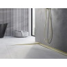 Mexen Line-B listwa spadkowa podłogowa 120 cm lewa, złota - 185001120L