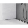 Mexen Line-B listwa spadkowa przyścienna 120 cm lewa, czarna - 187002120L
