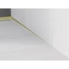 Mexen Line-B listwa spadkowa przyścienna 120 cm prawa, złota szczotkowana - 185502120R