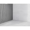 Mexen Line-B listwa spadkowa przyścienna 180 cm prawa, inox - 181002180R