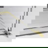 Mexen Line-B listwa spadkowa przyścienna 180 cm prawa, złota - 185002180R